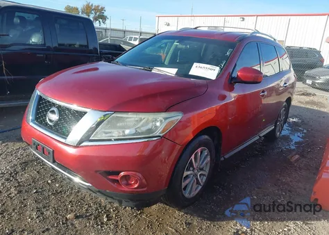 2014 Nissan Pathfinder Sv from USA, damaged, VIN 5N1AR2MN2EC615498